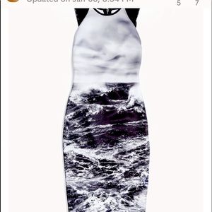 CARBON 38  Lithium mural dress